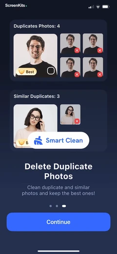Photo Organizer- FocusClean mobile app UI screen 6
