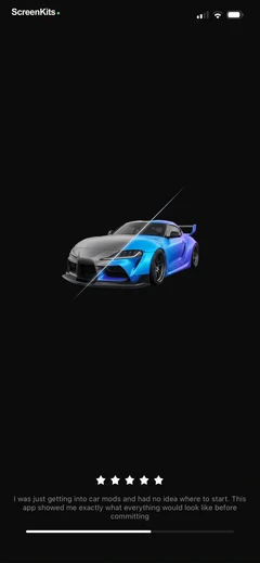 modyfy-ai-car-designer mobile app UI screen 8