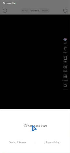 SODA - Natural Beauty Camera mobile app UI screen 4