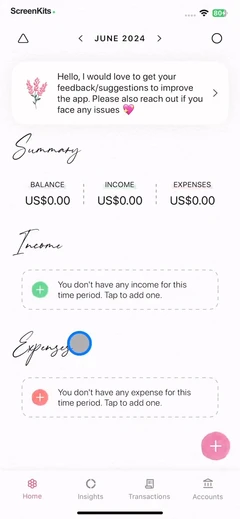 Fleur - Budget Planner App mobile app UI screen 10