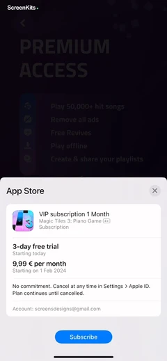 Magic Tiles 3TM- Piano Game mobile app UI screen 12