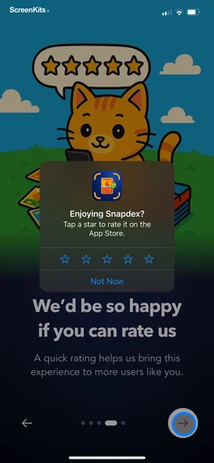 Snapdex- Card Value Scanner mobile app UI screen 7