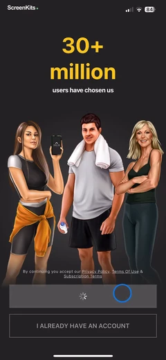 Yoga-Go- Tai Chi & Pilates mobile app UI screen 3