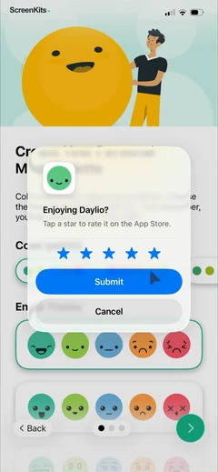 Daylio Journal - Mood Tracker mobile app UI screen 8