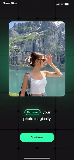 Remove Objects mobile app UI screen 6