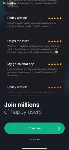 AI Expert mobile app UI screen 10