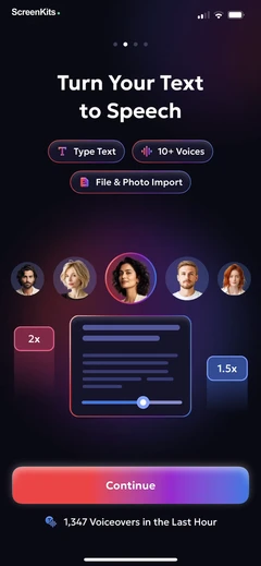 AI Summary - Meeting Notes mobile app UI screen 6