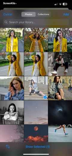 PRESETS- Filters for Pictures mobile app UI screen 8
