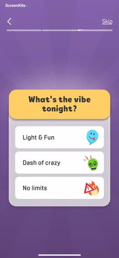 Party Roulette- Group Games mobile app UI screen 6