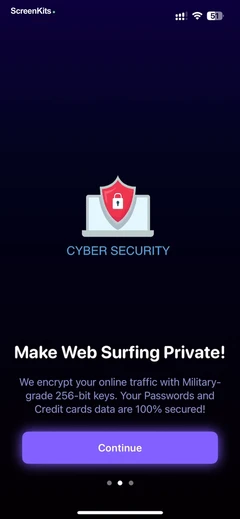 VPN Proxy Fast - Super VPN mobile app UI screen 7