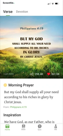 bible-daily-bible-verse-kjv mobile app UI screen 10