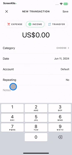Fleur - Budget Planner App mobile app UI screen 12