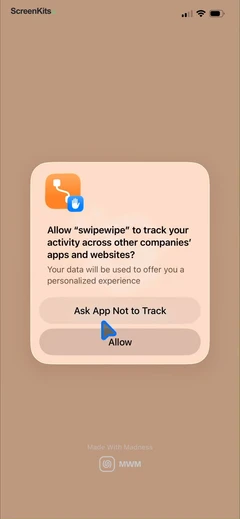 Swipewipe- Photo Cleaner permissions UI screen 3