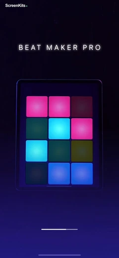 Beat Maker Pro- Music drum Pad mobile app UI screen 6