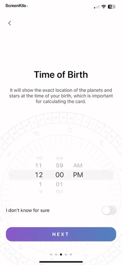 Human Design- HD Birth Chart mobile app UI screen 12