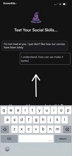 social-wizard-up-ur-game mobile app UI screen 9