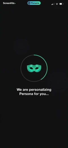 Persona- Beauty Camera mobile app UI screen 12