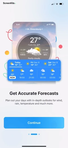Weather Live° - Local Forecast mobile app UI screen 7