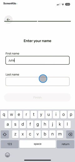 AllTrails- Hike, Bike & Run forms UI screen 12
