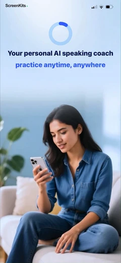 LangLearn mobile app UI screen 4