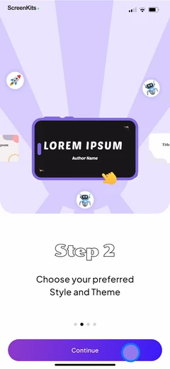 PPT AI- Presentation Maker App mobile app UI screen 11
