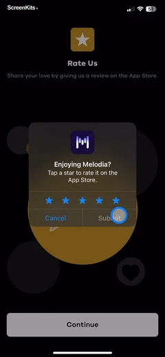 AI Music Maker - Melodia mobile app UI screen 8
