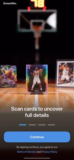 Cardly AI- Sports Card Scanner mobile app UI screen 5