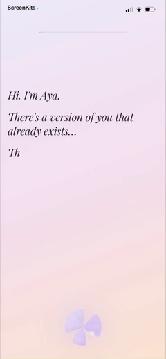 aya-manifest-your-dream-self mobile app UI screen 6