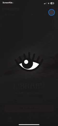 PRESETS- Filters for Pictures mobile app UI screen 9