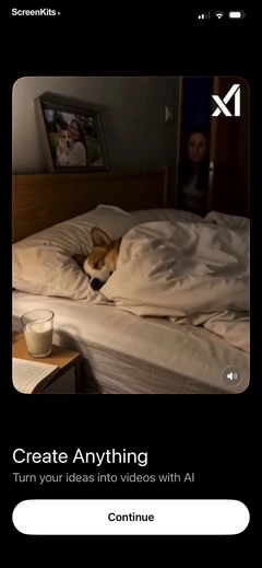 AI Video Generator - AI Studio mobile app UI screen 5