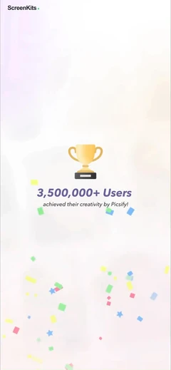Picsify- AI Photo&Video Editor mobile app UI screen 4