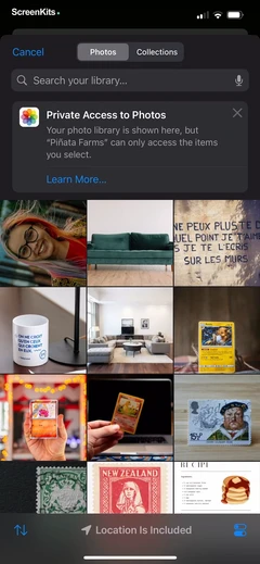Piñata Farms Meme Generator mobile app UI screen 9