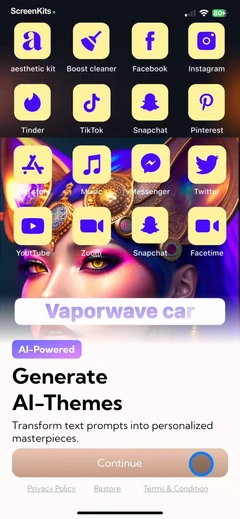 Aesthetic Kit- Live Wallpapers mobile app UI screen 6