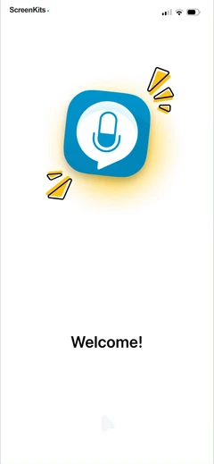 Speak & Translate - Translator onboarding UI screen 4