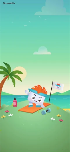 Home Workouts & Fitness - Luvu mobile app UI screen 5