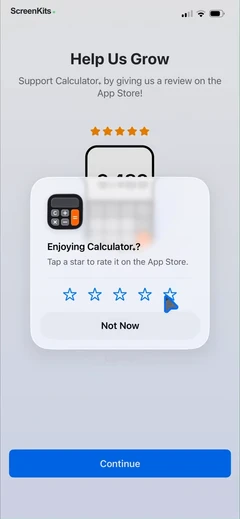 Calculator+ mobile app UI screen 12