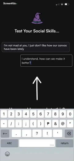 social-wizard-up-ur-game mobile app UI screen 10