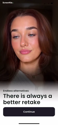 Retake AI Face & Selfie Editor mobile app UI screen 11