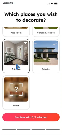 house-ai-ai-room-design-home mobile app UI screen 7