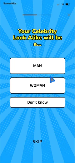 Celebs - Celebrity Look Alike mobile app UI screen 12