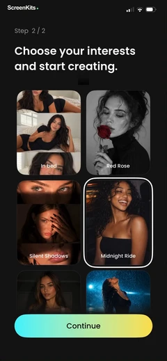 rizo-ai-viral-video-generator mobile app UI screen 11