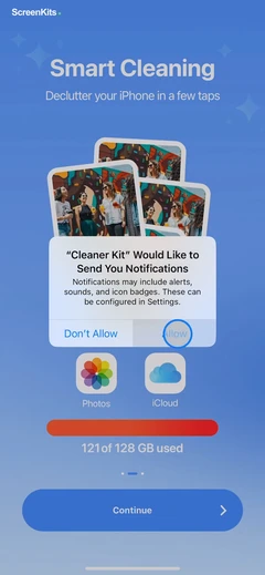 Cleaner Kit - Clean Up Storage mobile app UI screen 6