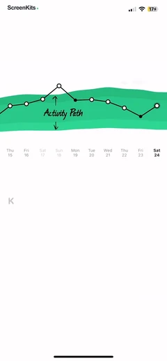Gentler Streak Workout Tracker mobile app UI screen 10