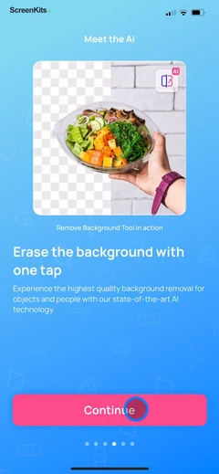 Photo Eraser - Remove Objects mobile app UI screen 7
