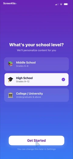 Socratic Homework AI mobile app UI screen 6