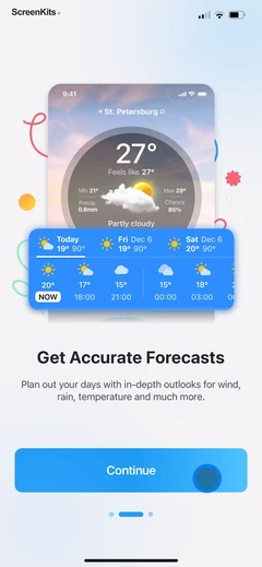 Weather Live° - Local Forecast mobile app UI screen 8