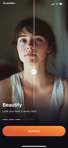 AI Photo Editor- Lynsify mobile app UI screen 10