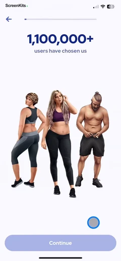 Omo- Healthy Weight Loss App mobile app UI screen 6
