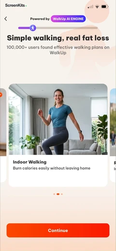 walkup-weight-loss-tracker mobile app UI screen 8
