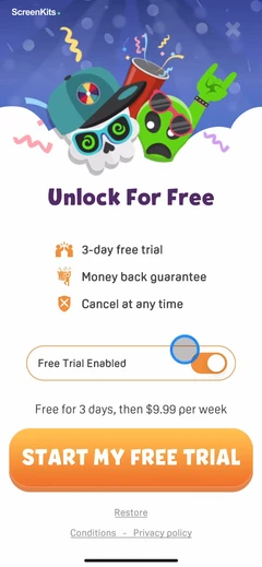 Party Roulette- Group Games paywalls UI screen 9